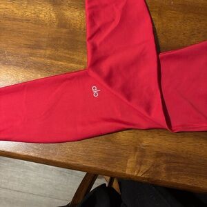ALO Yoga Vibrant Red Leggings